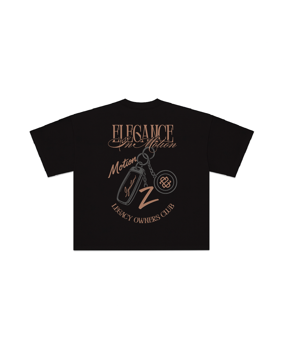 The Keys to the club Tee – Black