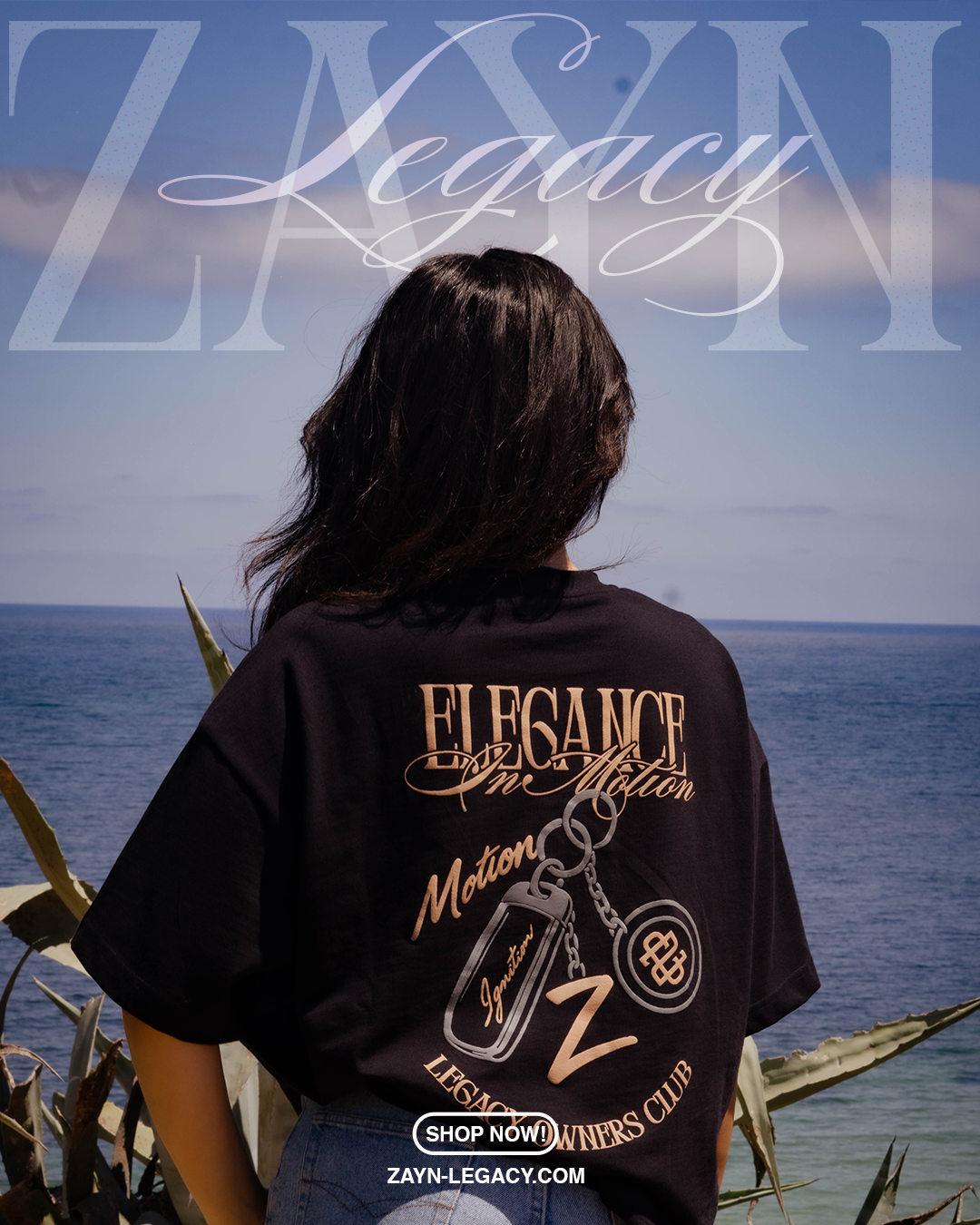 “The Keys to the Club” Oversized Tee