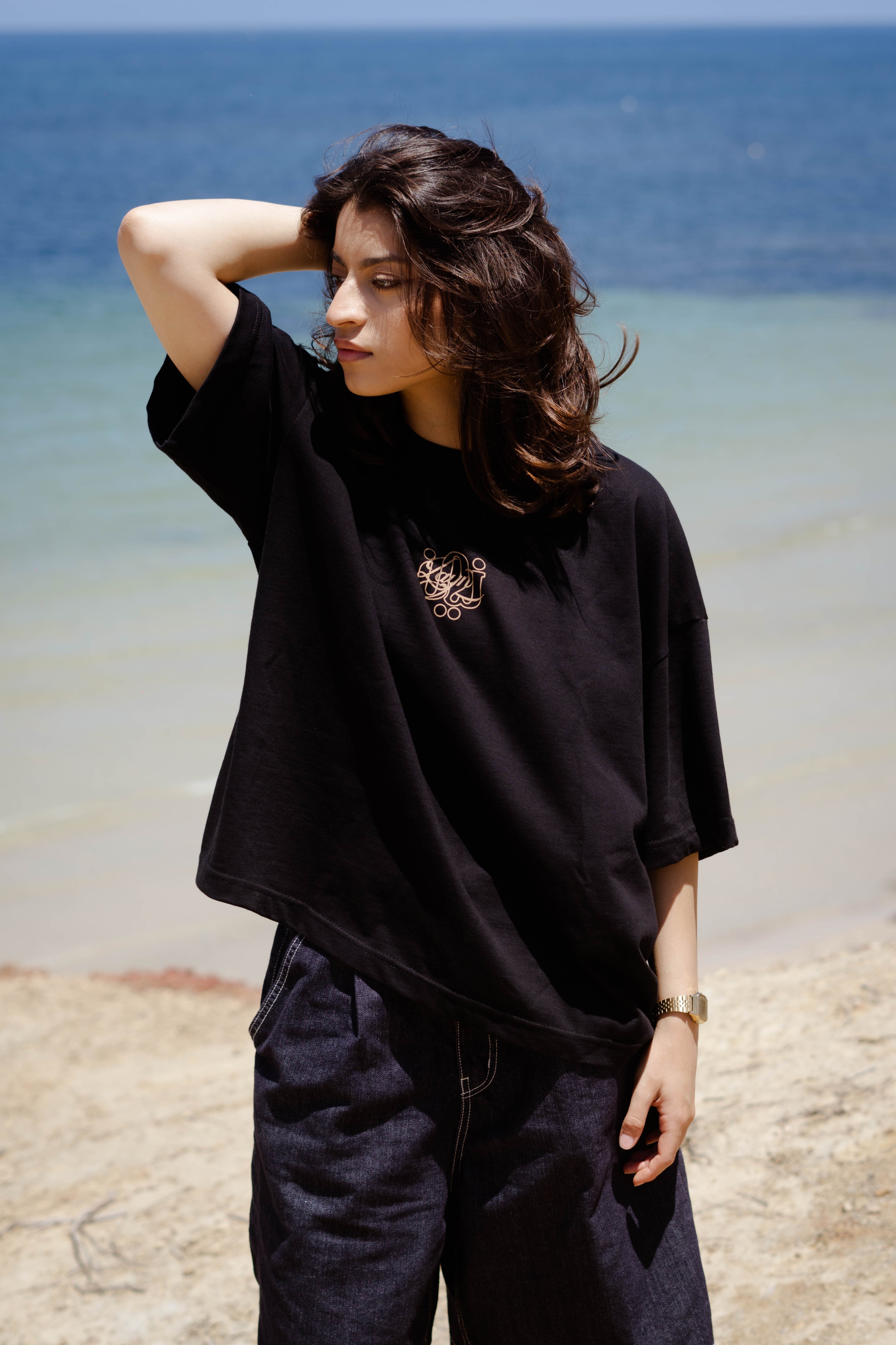 “The Keys to the Club” Oversized Tee